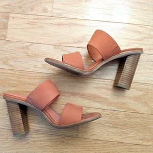 Joie - Banner Nubuck Sandals in Persimmon